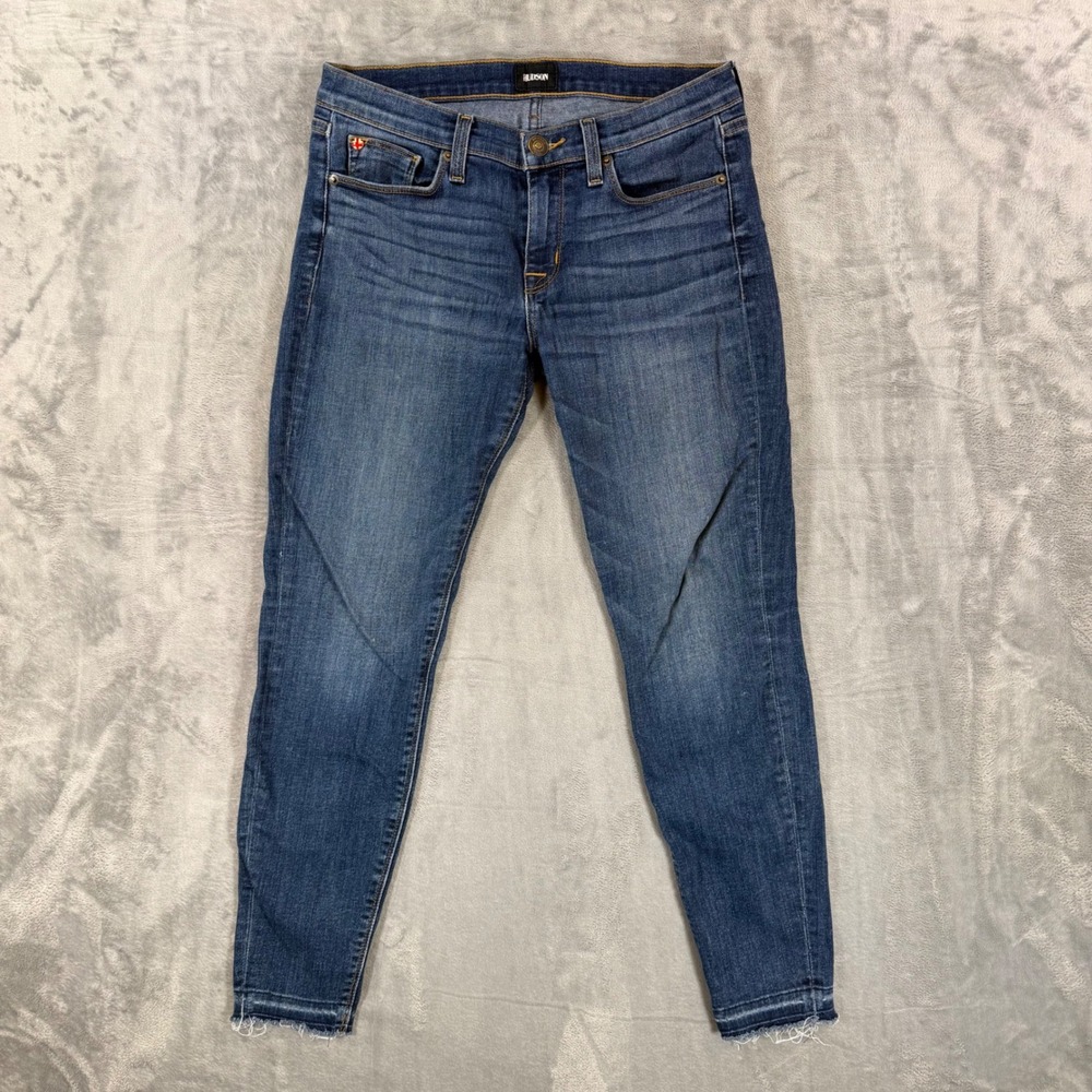 Hudson Skinny‎ Jeans Women's Size 28 Blue Dark Wash Denim